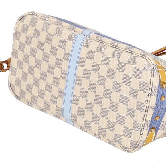 Louis Vuitton Neverfull Azur White Summer Trunk Collection - Picture 3 of 5